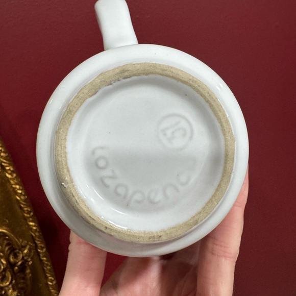 Vintage Lozapenco "Mom" Teddy Bear Christmas mug - Picture 3 of 3